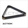 Wooden w/ Brass Corners Triangle Rack - Midnight